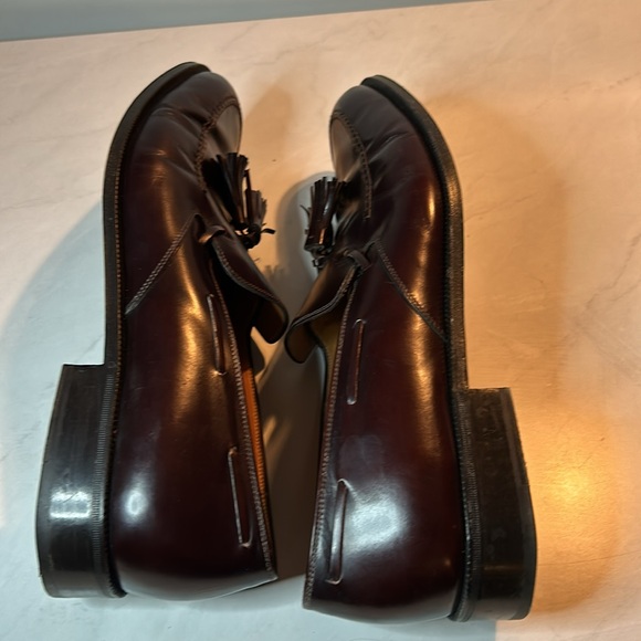 Salvatore Ferragamo Brown Leather Loafers Size 13 - Picture 3 of 11